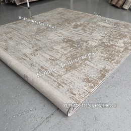 Современный Ковер Дизайн 046 Беж с Серым